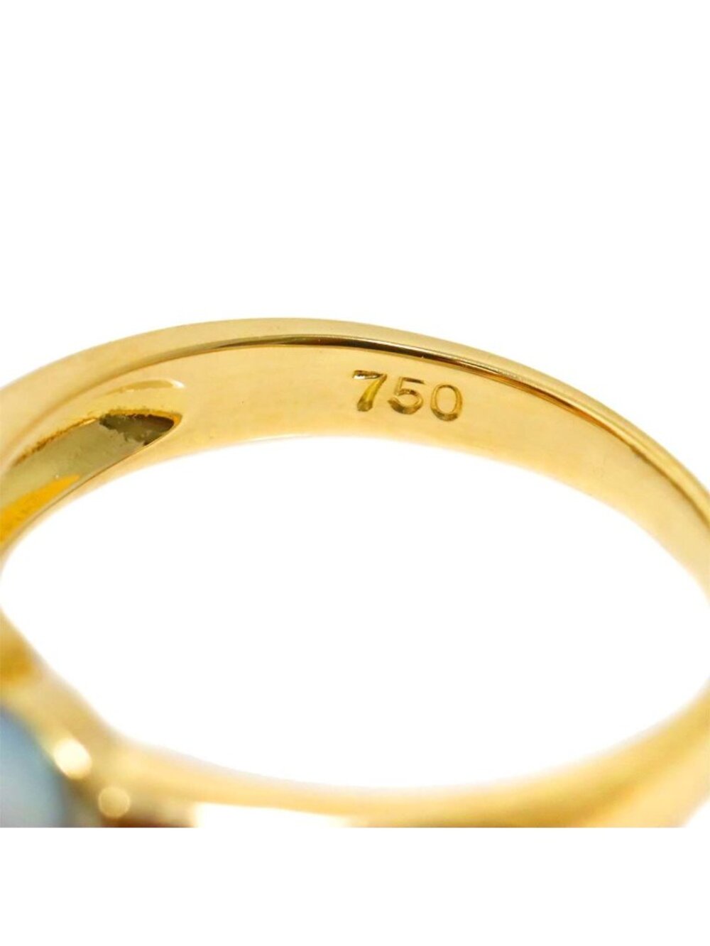 Celine Ring Akoya Pearl mm Diamond 18k YG Yellow Gold - Picture 5 of 9